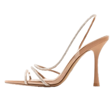 Load image into Gallery viewer, zara rhinestone heels
