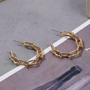 Kyle Earrings || Gold