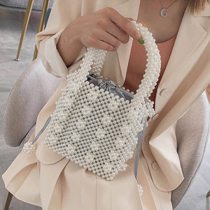 pearl handbag