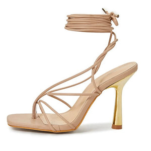 Shayla Heels || Nude