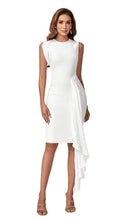 Load image into Gallery viewer, white bandage dress bridal
