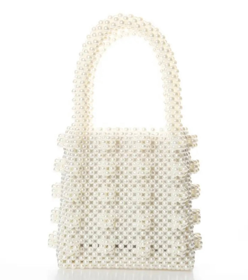 pearl handbag