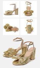 Load image into Gallery viewer, gold zara heels
