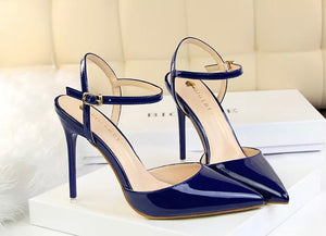 Christian Louboutin heels navy