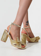 Load image into Gallery viewer, gold zara heels
