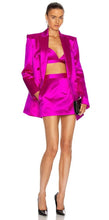 Load image into Gallery viewer, satin blazer set revolve
