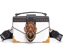 Load image into Gallery viewer, Donatella Lion Purse || White
