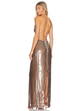 Load image into Gallery viewer, sequin maxi dress revolve
