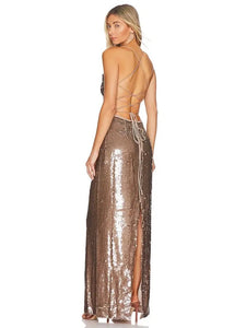 sequin maxi dress revolve