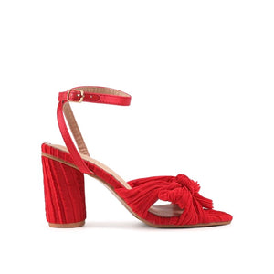 red zara heels