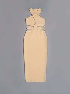 Isla Lace Up Dress
