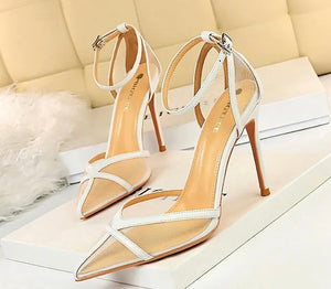 Ariana Heels || White