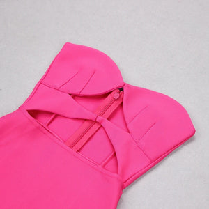 pink bandage dress shopluxhouse