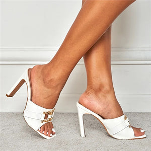 Danielle Heels || White