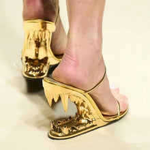 Load image into Gallery viewer, Bite Heels || Gold
