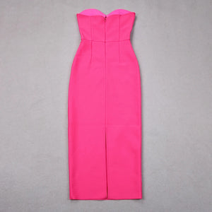 pink bandage dress shopluxhouse