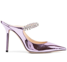 Load image into Gallery viewer, Chelsea Mule Heels || Lavender
