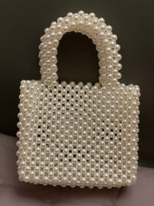 pearl handbag