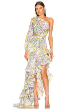 Load image into Gallery viewer, floral maxi dress with cut out
