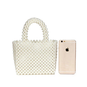 pearl handbag