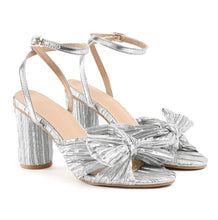 Load image into Gallery viewer, silver zara heels shopluxhouse
