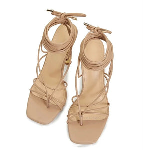 Shayla Heels || Nude